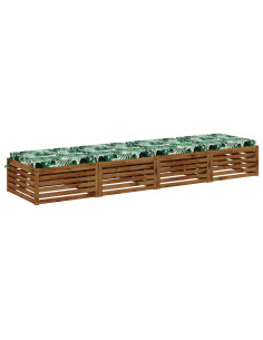 Cuscini per Sedia in 4 Pezzi SOEST 4 pz 100% Poliestere 2