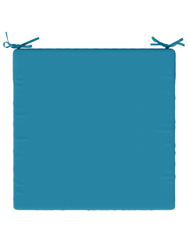Cuscino per Sedia in Unico Pezzo SOEST 100% Poliestere Azzurro