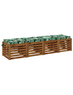 Cuscini per Sedia in 4 Pezzi SOEST 4 pz 100% Poliestere 2