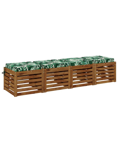 Cuscini per Sedia in 4 Pezzi SOEST 4 pz 100% Poliestere