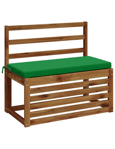 Cuscini per Panchina a 2 Pezzi SOEST 2 pz 100% Poliestere Verde