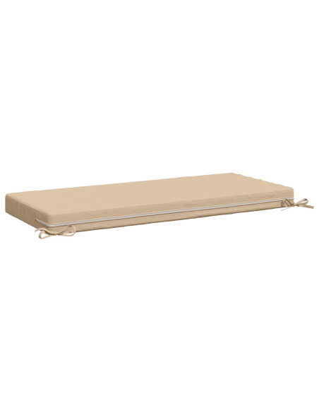 Cuscini per Panchina a 2 Pezzi SOEST 2 pz 100% Poliestere Crema