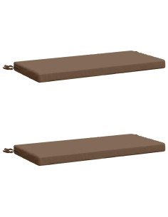 Cuscini per Panchina a 2 Pezzi SOEST 2 pz 100% Poliestere
