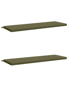 Cuscini per Panchina a 2 Pezzi SOEST 2 pz 100% Poliestere