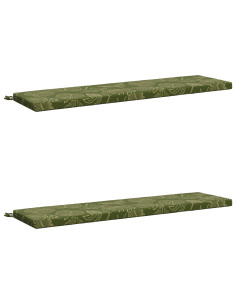 Cuscini per Panchina a 2 Pezzi SOEST 2 pz 100% Poliestere