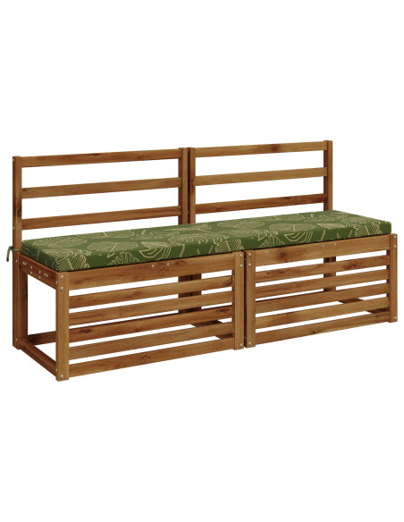 Cuscini per Panchina a 2 Pezzi SOEST 2 pz 100% Poliestere