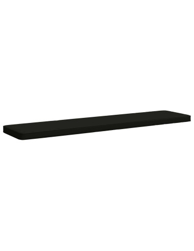 Cuscini per Panchina a 2 Pezzi VUGHT 2 pz 100% Poliestere Nero