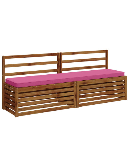Cuscino per Panchina a 1 Pezzo VUGHT 100% Poliestere Rosa