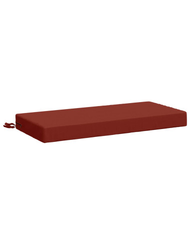 Cuscini per Panchina a 2 Pezzi SOEST 2 pz 100% Poliestere Rosso