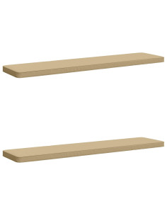 Cuscini per Panchina a 2 Pezzi VUGHT 2 pz 100% Poliestere Beige