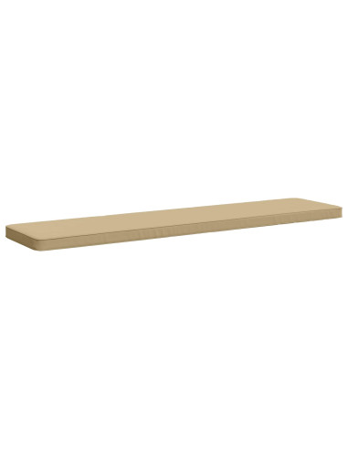 Cuscini per Panchina a 2 Pezzi VUGHT 2 pz 100% Poliestere Beige