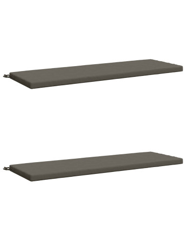 Cuscini per Panchina a 2 Pezzi SOEST 2 pz 100% Poliestere
