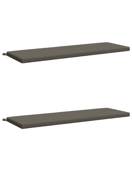 Cuscini per Panchina a 2 Pezzi SOEST 2 pz 100% Poliestere