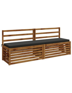 Cuscini per Panchina a 2 Pezzi SOEST 2 pz 100% Poliestere 2