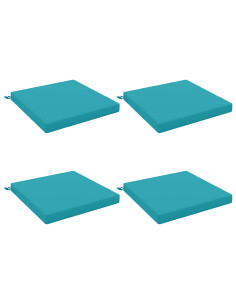 Cuscini per Sedia in 4 Pezzi SOEST 4 pz 100% Poliestere