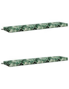 Cuscini per Panchina a 2 Pezzi SOEST 2 pz 100% Poliestere