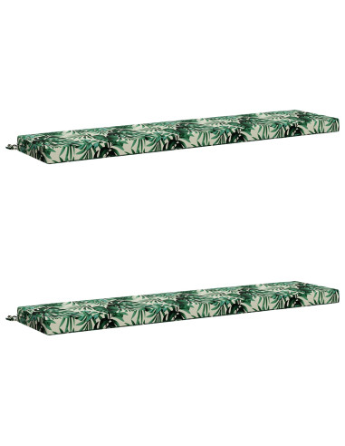 Cuscini per Panchina a 2 Pezzi SOEST 2 pz 100% Poliestere