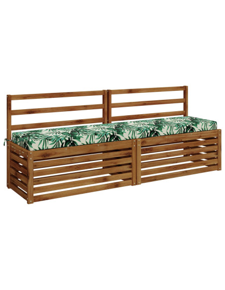 Cuscini per Panchina a 2 Pezzi SOEST 2 pz 100% Poliestere