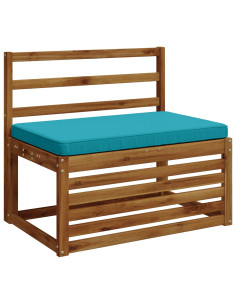 Cuscino per Panchina a 1 Pezzo VUGHT 100% Poliestere Turchese 2