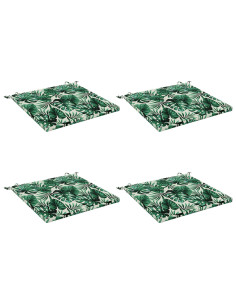 Cuscini per Sedia in 4 Pezzi SOEST 4 pz 100% Poliestere