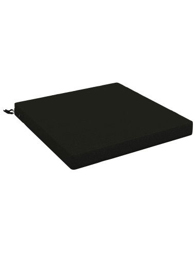 Cuscino per Sedia in Unico Pezzo SOEST 100% Poliestere Nero