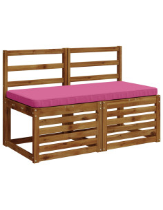 Cuscino per Panchina a 1 Pezzo VUGHT 100% Poliestere Rosa 2