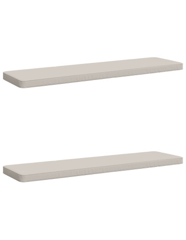 Cuscini per Panchina a 2 Pezzi VUGHT 2 pz 100% Poliestere
