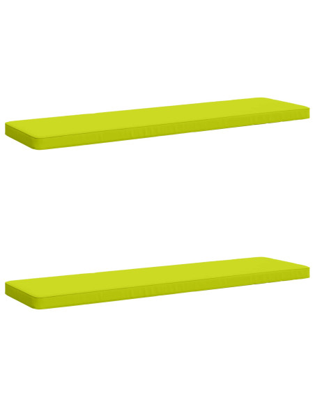 Cuscini per Panchina a 2 Pezzi VUGHT 2 pz 100% Poliestere