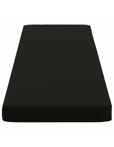Cuscini per Panchina a 2 Pezzi VUGHT 2 pz 100% Poliestere Nero