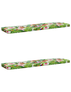 Cuscini per Panchina a 2 Pezzi VUGHT 2 pz 100% Poliestere