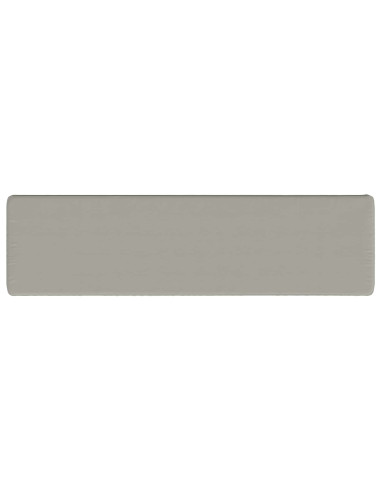 Cuscino per Panchina a 1 Pezzo VUGHT 100% Poliestere Grigio