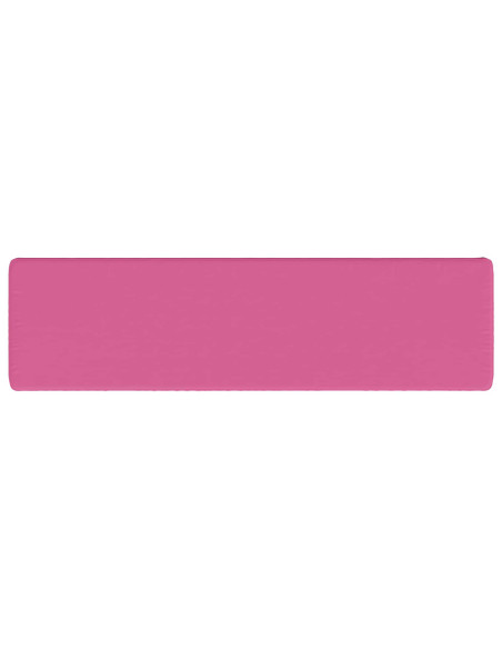 Cuscino per Panchina a 1 Pezzo VUGHT 100% Poliestere Rosa