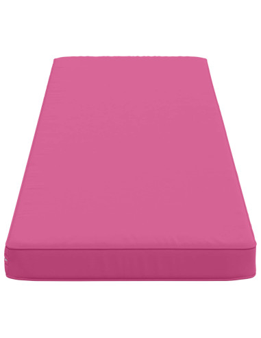 Cuscini per Panchina a 2 Pezzi VUGHT 2 pz 100% Poliestere Rosa