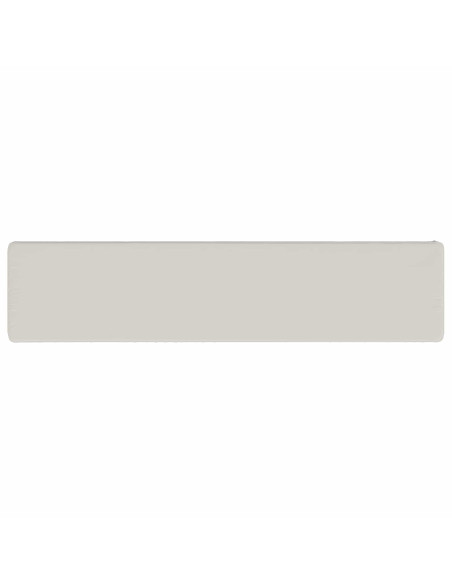 Cuscino per Panchina a 1 Pezzo VUGHT 100% Poliestere Bianco