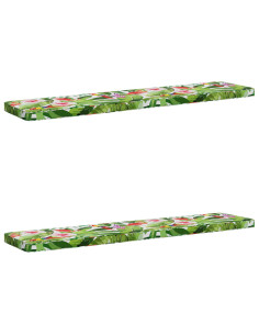 Cuscini per Panchina a 2 Pezzi VUGHT 2 pz 100% Poliestere
