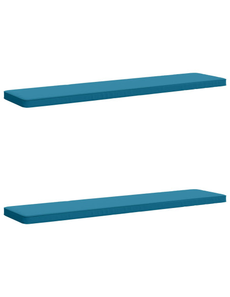 Cuscini per Panchina a 2 Pezzi VUGHT 2 pz 100% Poliestere