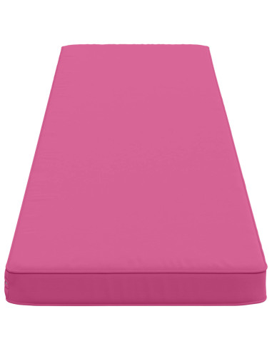 Cuscini per Panchina a 2 Pezzi VUGHT 2 pz 100% Poliestere Rosa