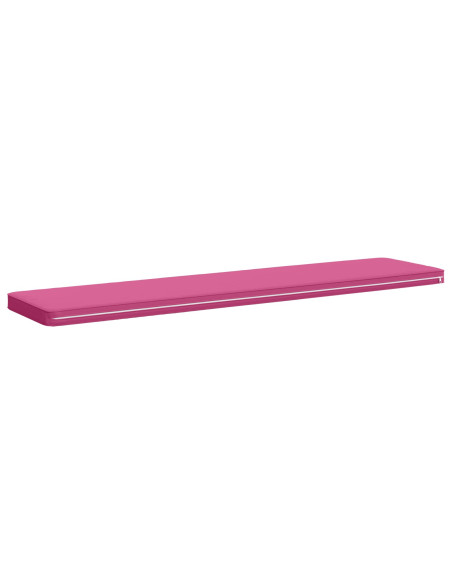 Cuscini per Panchina a 2 Pezzi VUGHT 2 pz 100% Poliestere Rosa