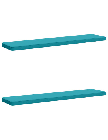 Cuscini per Panchina a 2 Pezzi VUGHT 2 pz 100% Poliestere