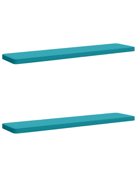 Cuscini per Panchina a 2 Pezzi VUGHT 2 pz 100% Poliestere