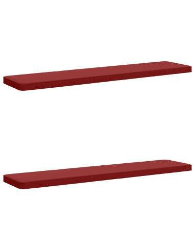 Cuscini per Panchina a 2 Pezzi VUGHT 2 pz 100% Poliestere