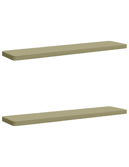 Cuscini per Panchina a 2 Pezzi VUGHT 2 pz 100% Poliestere