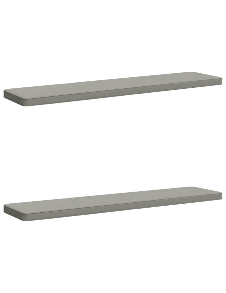Cuscini per Panchina a 2 Pezzi VUGHT 2 pz 100% Poliestere