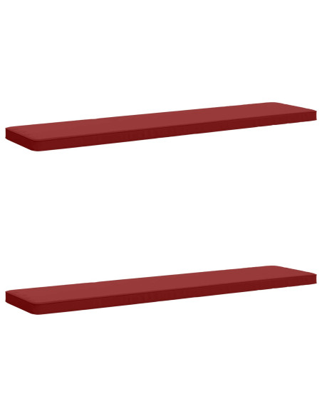 Cuscini per Panchina a 2 Pezzi VUGHT 2 pz 100% Poliestere