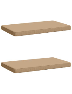 Cuscini per Panchina a 2 Pezzi VUGHT 2 pz 100% Poliestere