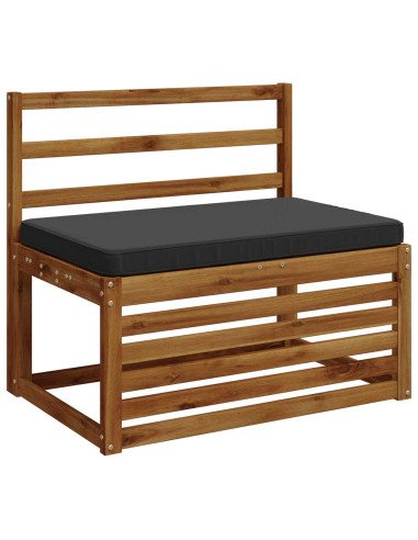 Cuscino per Panchina a 1 Pezzo VUGHT 100% Poliestere Antracite