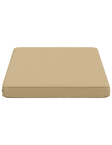 Cuscini per Panchina a 2 Pezzi VUGHT 2 pz 100% Poliestere Beige