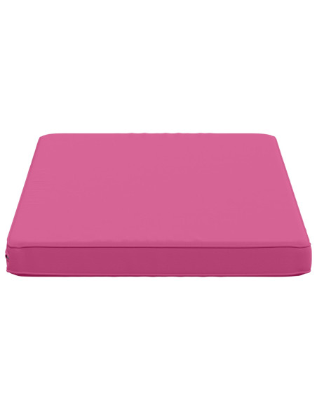 Cuscini per Panchina a 2 Pezzi VUGHT 2 pz 100% Poliestere Rosa