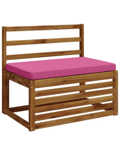 Cuscino per Panchina a 1 Pezzo VUGHT 100% Poliestere Rosa 2
