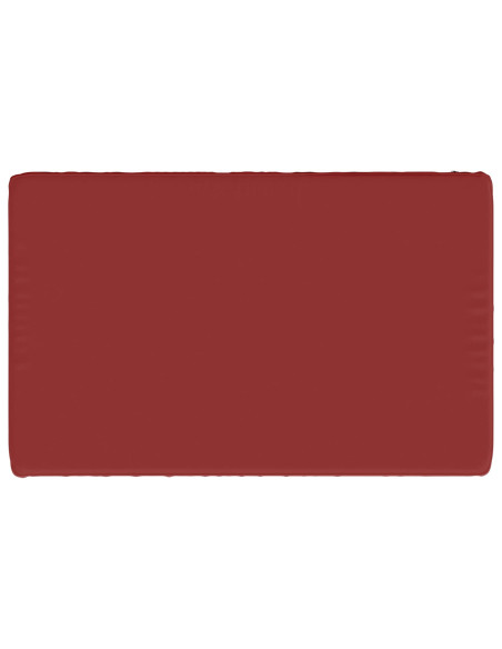 Cuscino per Panchina a 1 Pezzo VUGHT 100% Poliestere Rosso Vino
